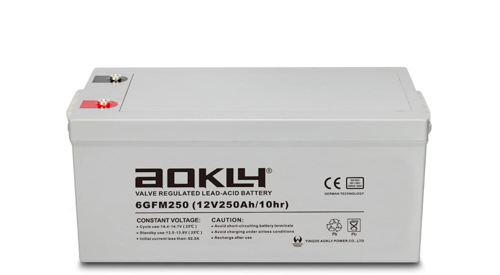 Aokly 12V 250Ah AGM akku