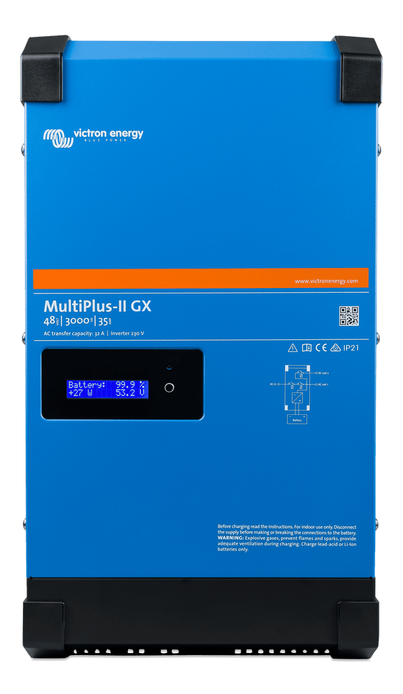 Victron Energy MultiPlus-II 48V 3000VA GX 35-32 Invertterilaturi