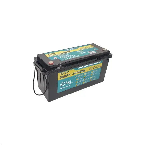 E&J LiFePo4 akku 12,8 V 300 Ah Lämmitys – Bluetooth